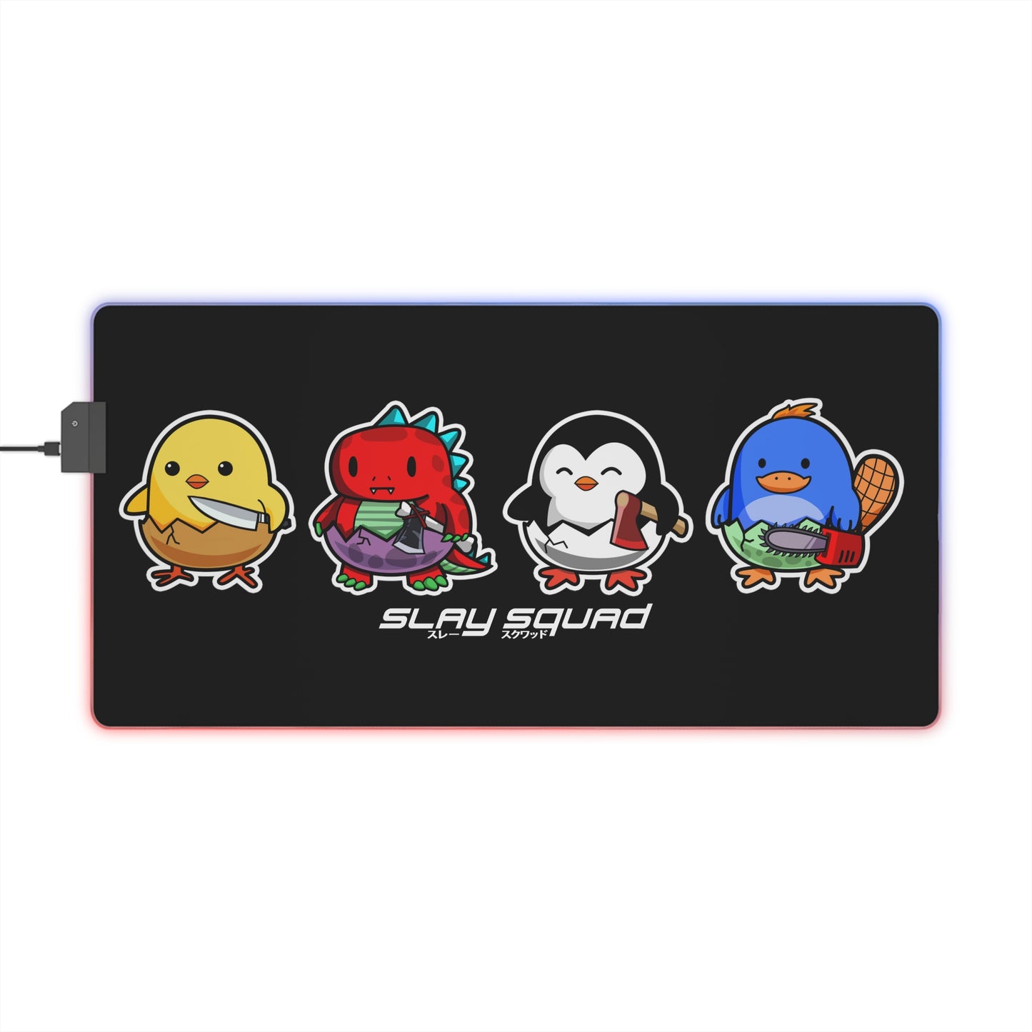 Slay Squad LED Gaming Mouse Pad