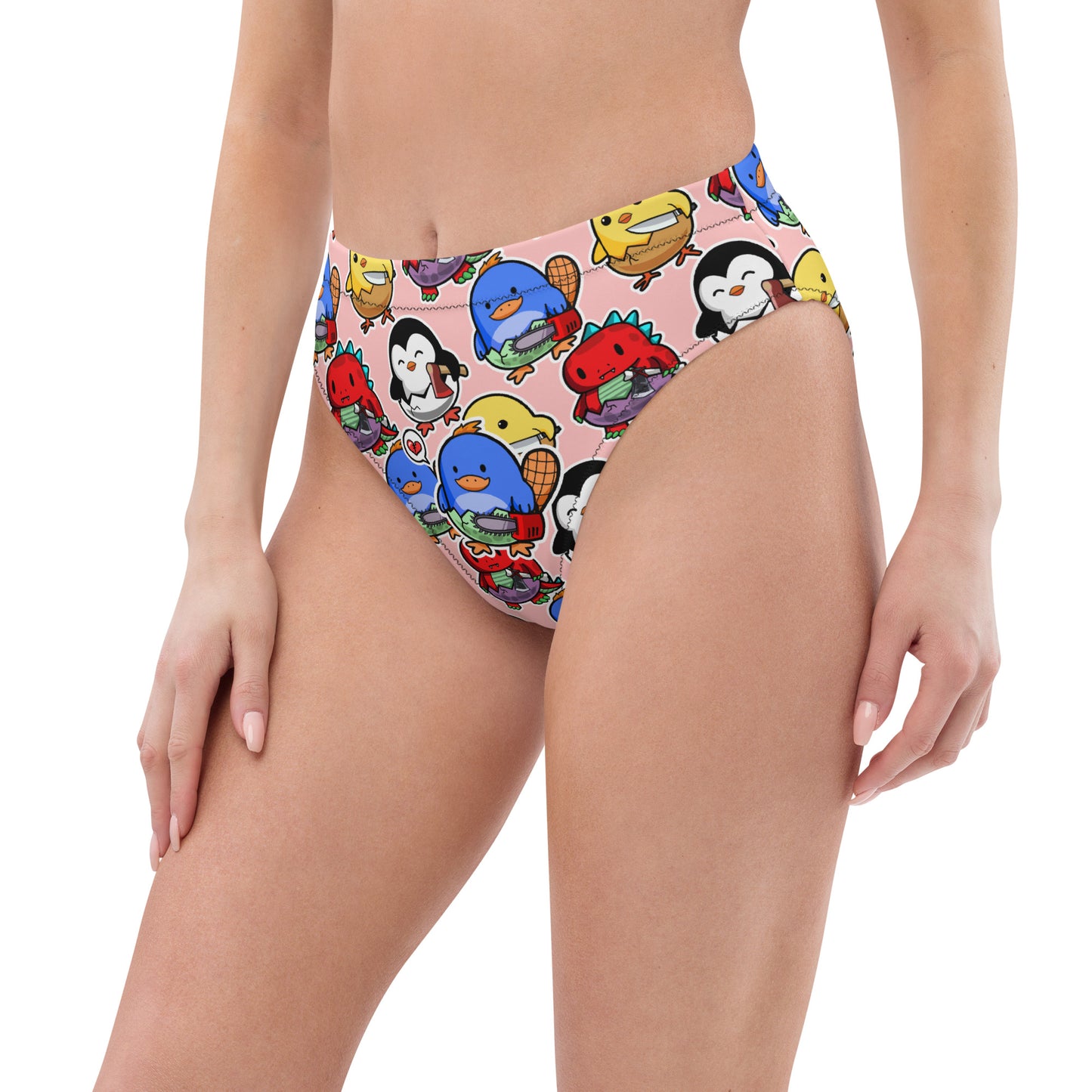 Slay Squad Team (feat. Platy) - Recycled high-waisted bikini bottom