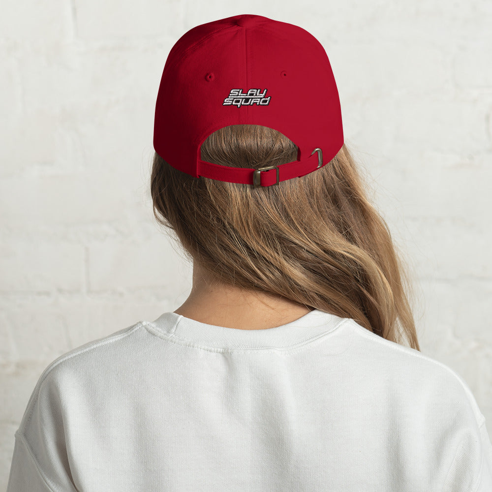 Slay Squad Chick - Dad hat (flat embroidery)