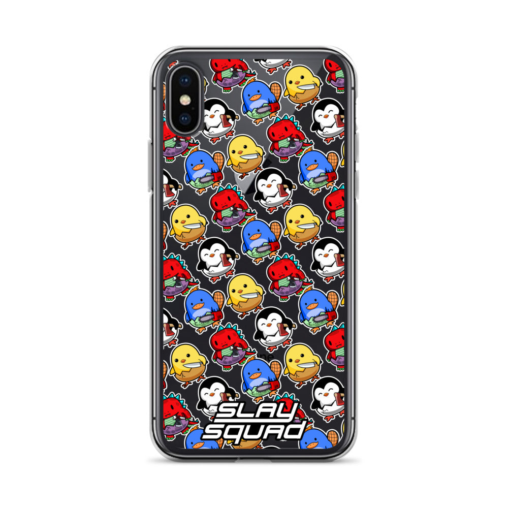 Slay Squad Team Pattern - Clear Case for iPhone®