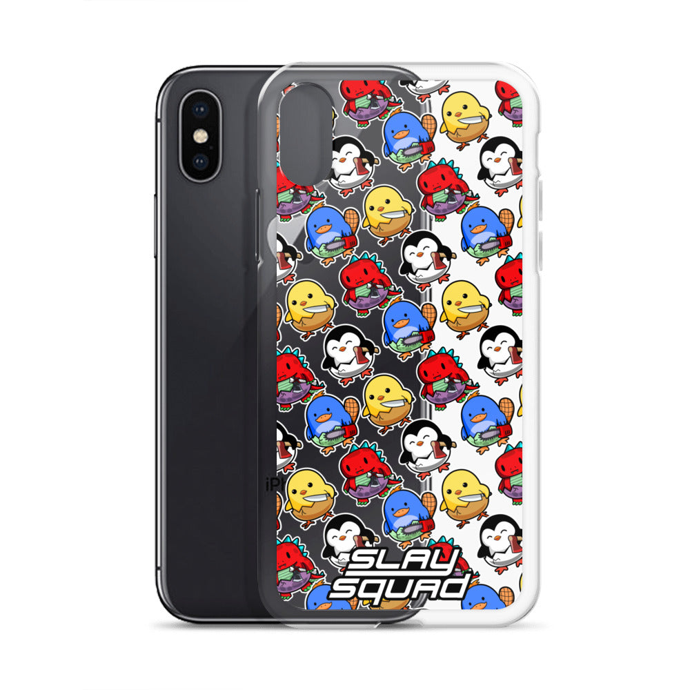 Slay Squad Team Pattern - Clear Case for iPhone®