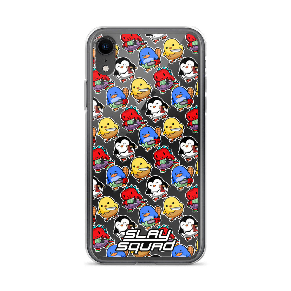 Slay Squad Team Pattern - Clear Case for iPhone®