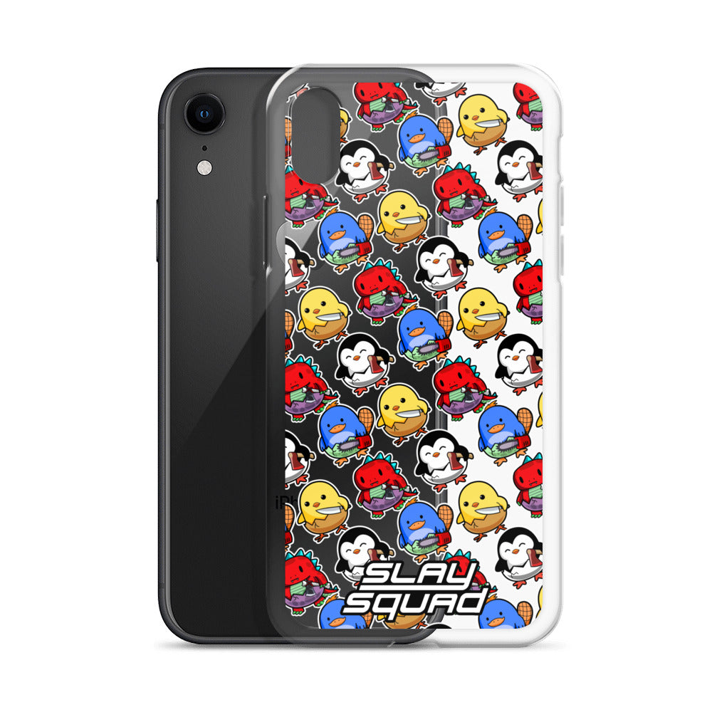 Slay Squad Team Pattern - Clear Case for iPhone®