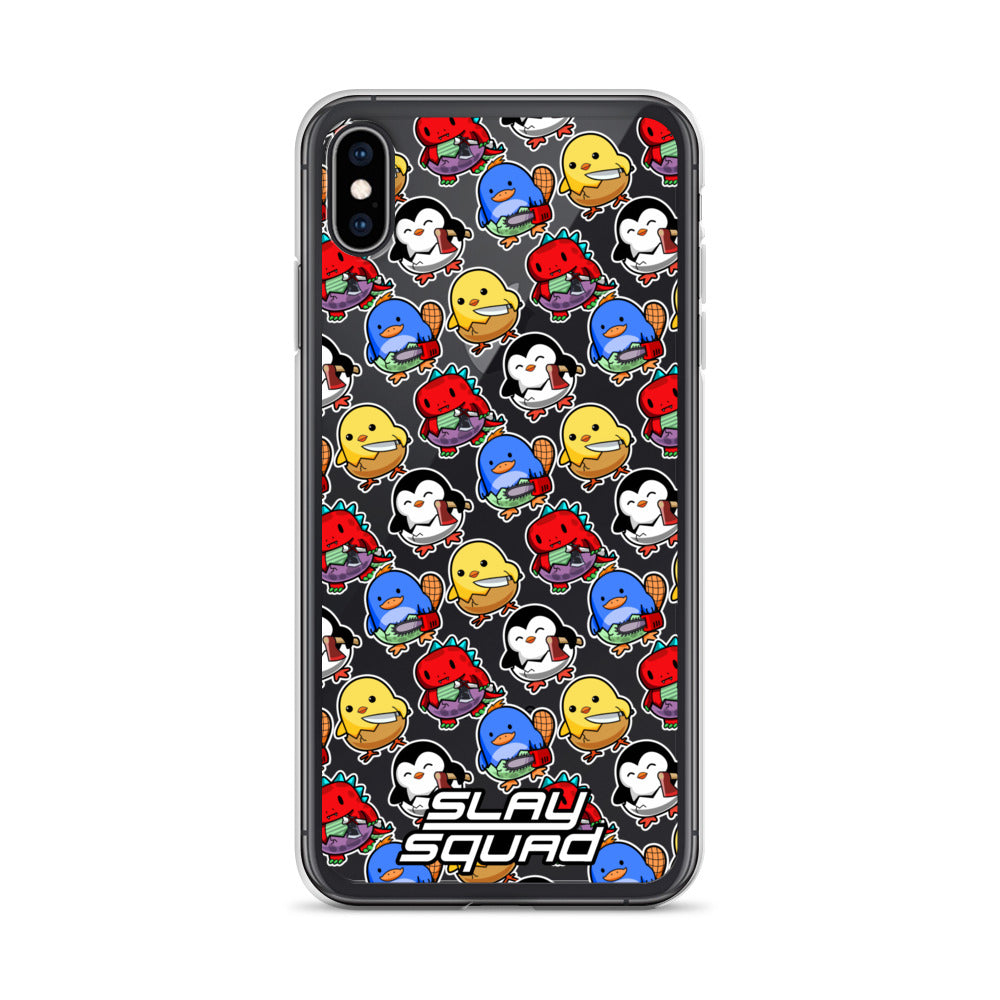 Slay Squad Team Pattern - Clear Case for iPhone®