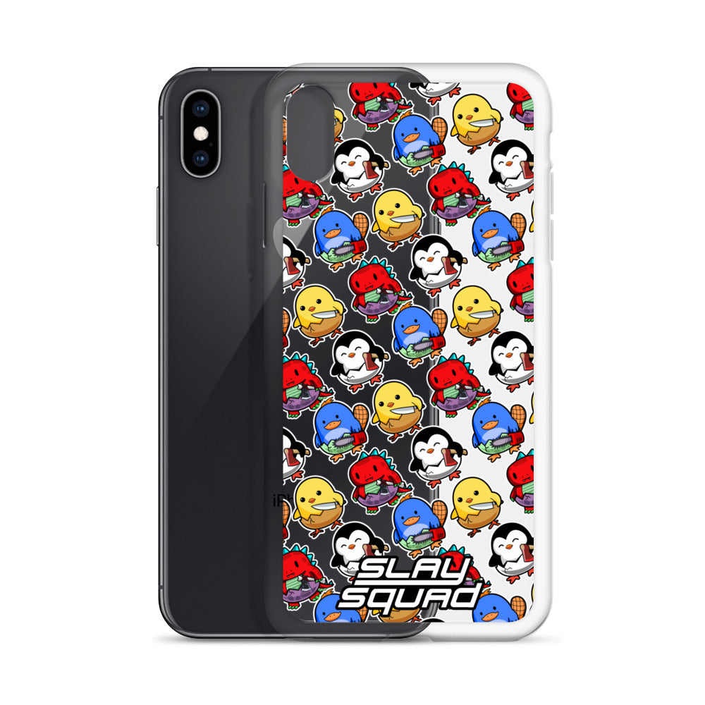 Slay Squad Team Pattern - Clear Case for iPhone®